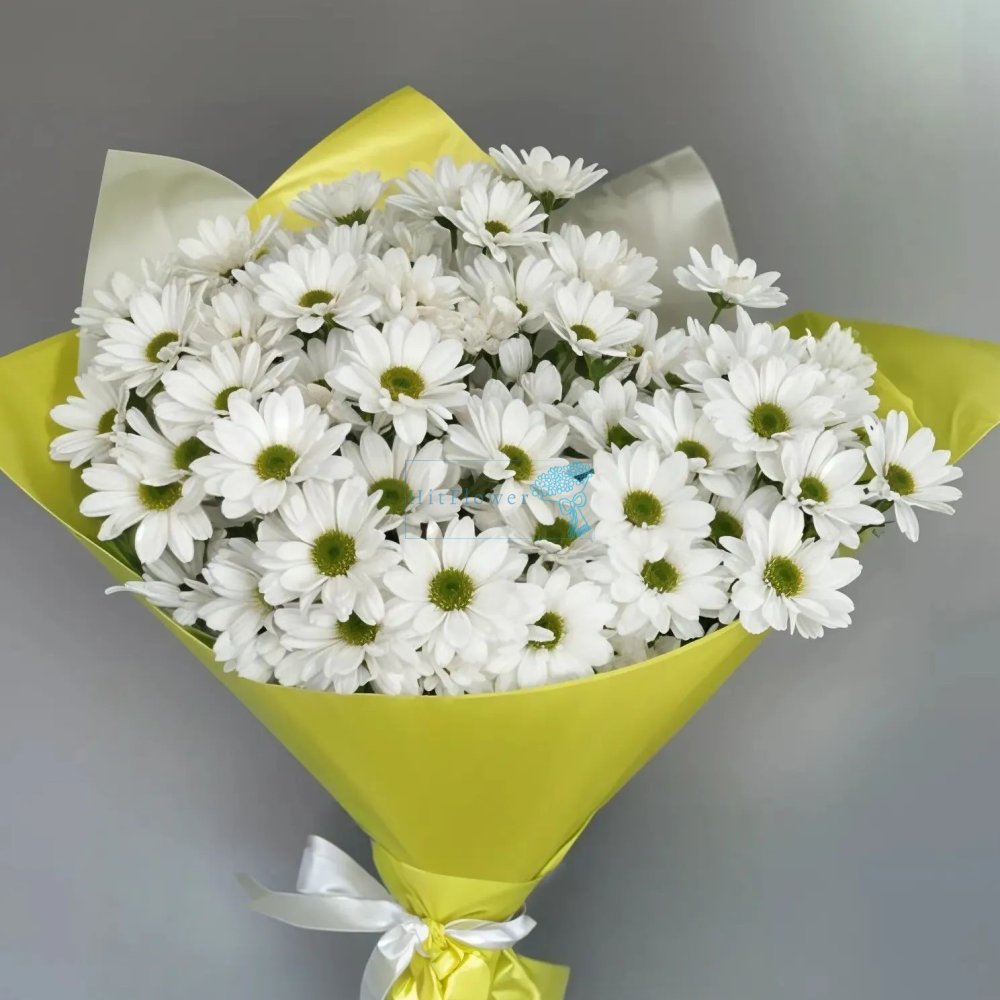 Букет цветов из: Хризантемы